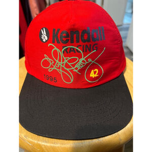 Vintage Men's Kendall Racing Hat, Red, SnapBack NASCAR